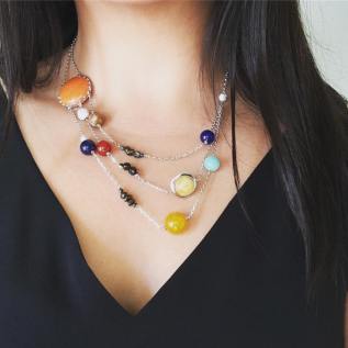 2017 Solar System Necklace from ThinkGeek
